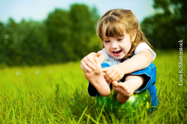 Allergische Reaktion bei Kindern