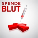 Blut spenden rettet Leben